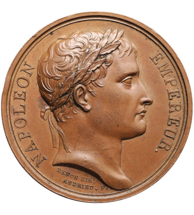 Francja. Napoleon I Bonaparte, medal koronacyjny, 1804