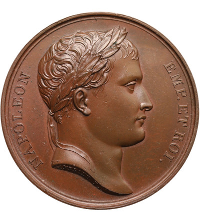 Francja. Napoleon I Bonaparte, medal upamiętniający bitwę pod Frydlandem, 1807