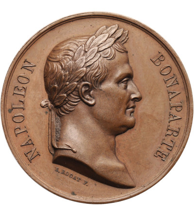 France. Napoleon I Bonaparte, Br medal commemorating the bringing of Napoleon's body to France, 1840