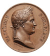Francja. Napoleon I Bonaparte, medal upamiętniający sprowadzenie ciała Napoleona do Francji, 1840