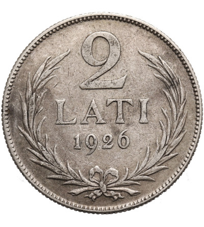 Latvia, First Republic 1918-1938. 2 Lati 1926