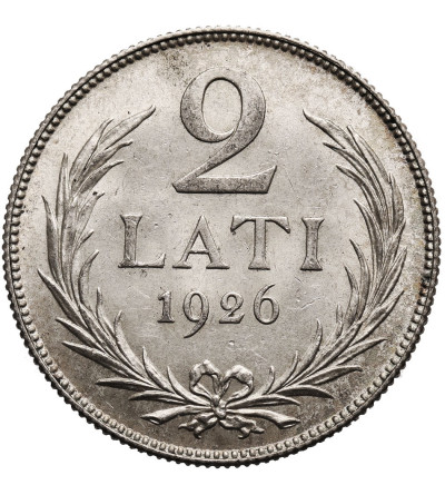 Latvia, First Republic 1918-1938. 2 Lati 1926