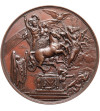 France, Louis Philippe 1830-1848. Br Medal, tribute of the city of Paris to Emperor Napoleon I, 1854