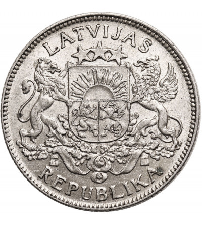 Łotwa, Republika 1918-1938. 1 Łat 1924