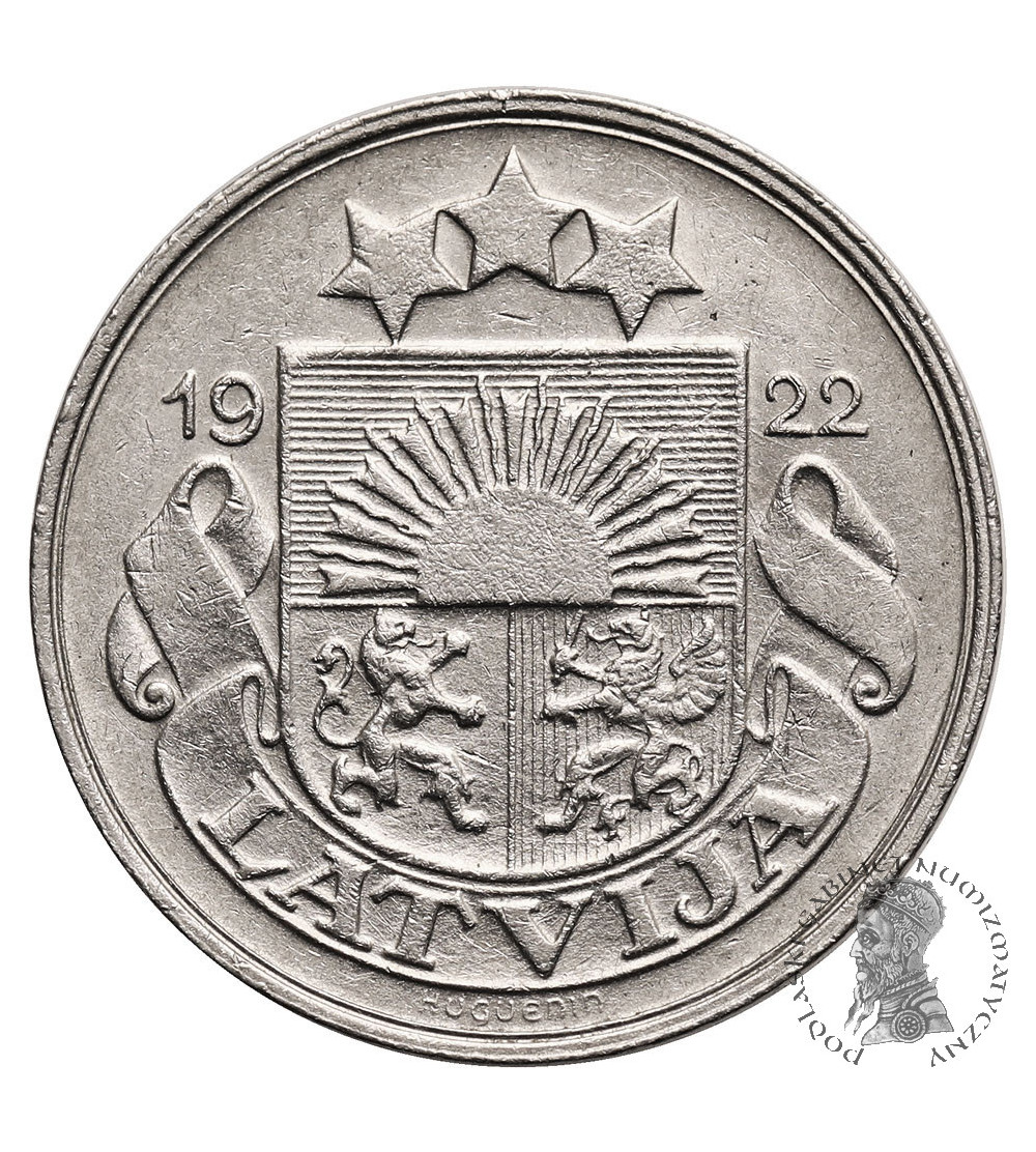Łotwa, Republika 1918-1938. 20 Santimów 1922