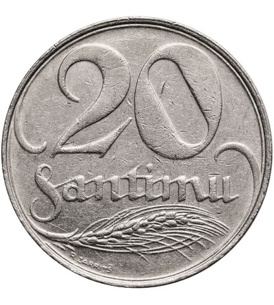 Latvia, First Republic 1918-1938. 20 Santimu 1922