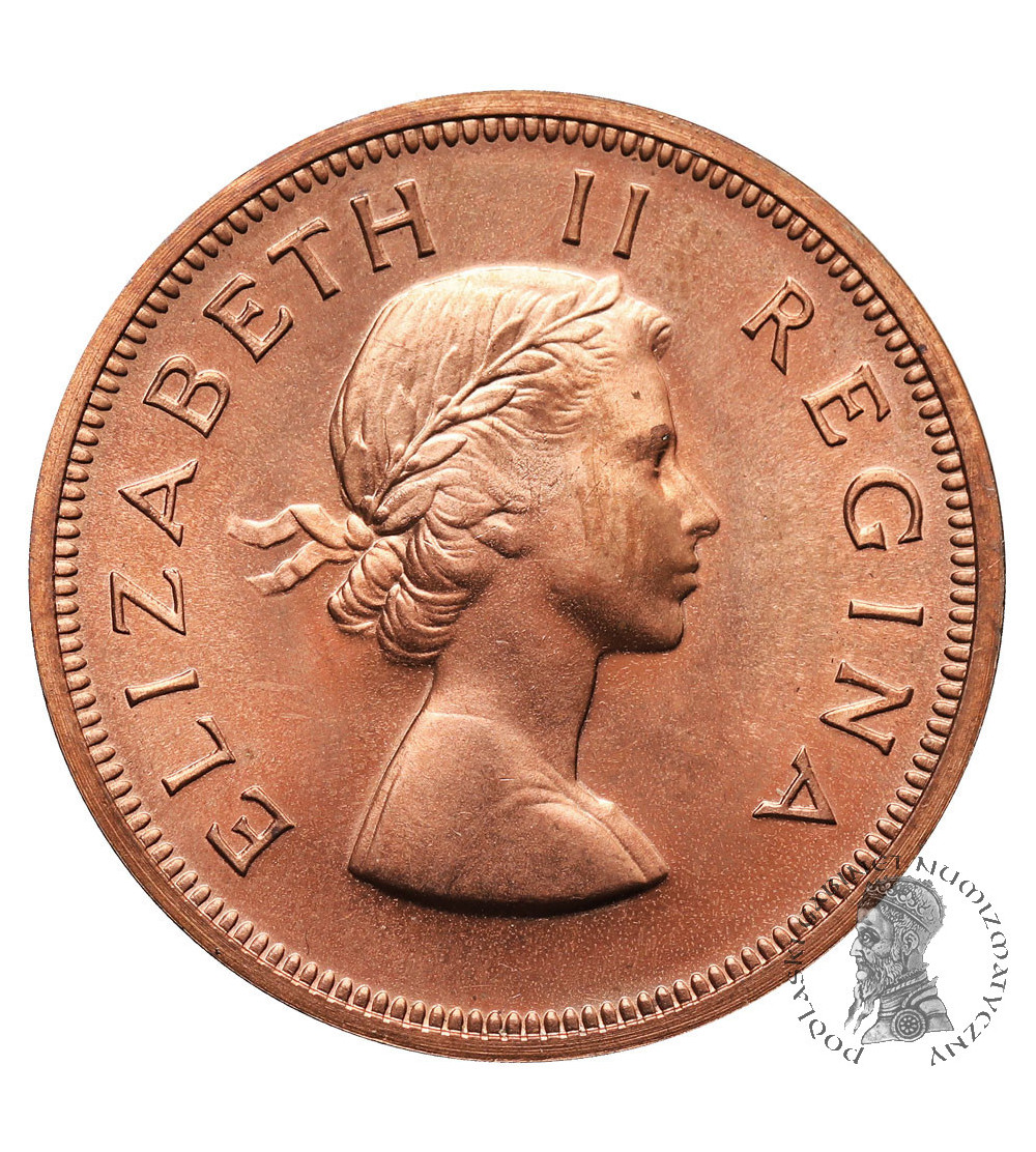 RPA. 1 penny 1953, Elżbieta II