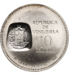 Venezuela. 10 Bolivares 1973, Simon Bolivar 1873-1973