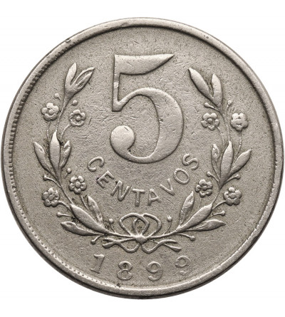 Nicaragua. 5 Centavos 1899