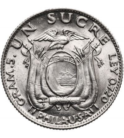 Ekwador. 1 Sucre 1928