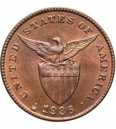 Philippines. 1 Centavo 1936 M