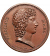 France, Napoleon I Bonaparte. Bronze medal commemorating the surrender of Mantua, 1797