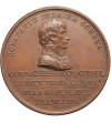 France, Napoleon I Bonaparte. Bronze medal commemorating the construction of the Vendome column, 1800