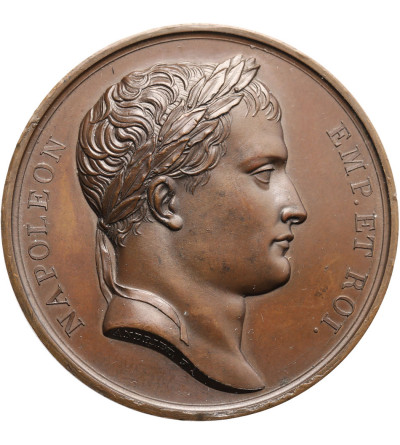 Francja, Napoleon I Bonaparte. Medal upamiętniający połączenie Wenecji z Włochami, 1805/1806
