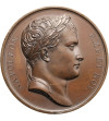 France, Napoleon I Bonaparte. Bronze medal commemorating the union of Venice with Italy, 1805/1806
