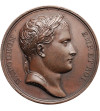 Francja, Napoleon I Bonaparte. Medal upamiętniający przyłączenie Simplonu, 1807