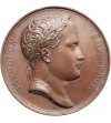Francja, Napoleon I Bonaparte. Medal upamiętniający utworzenie Królestwa Westfalii, 1807