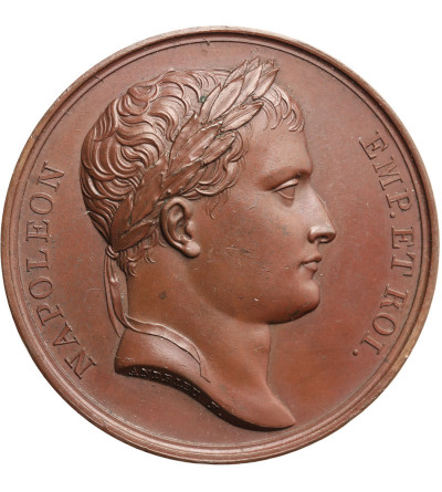 France, Napoleon I Bonaparte. Medal commemorating the incorporation of Rome into France, 1809