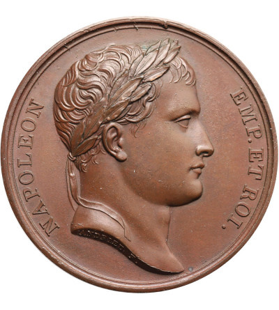 France, Napoleon I Bonaparte. Medal commemorating the incorporation of Rome into France, 1809