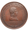 France, Napoleon I Bonaparte. Bronze medal commemorating the death of General Desaix at the Battle of Marengo, 1800
