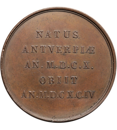 Belgium, Antwerp. David Teniers the Younger (painter) (1610-1694). Posthumous medal