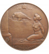 Belgia. Medal z 1920 roku, upamiętniający zwycięstwo pod Liege nad wojskami niemieckimi w 1914 roku