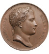 France, Napoleon I Bonaparte. Bronze Medal commemorating the annexation of Liguria to France, 1805