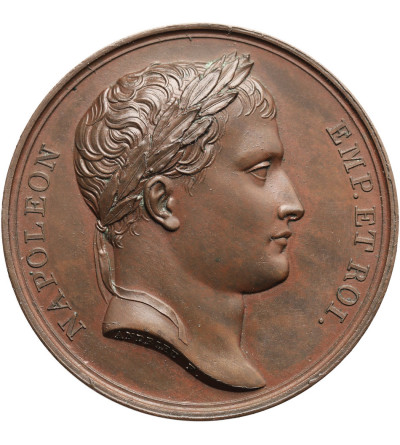 France, Napoleon I Bonaparte. Bronze Medal commemorating the Battle of Jena, 1806