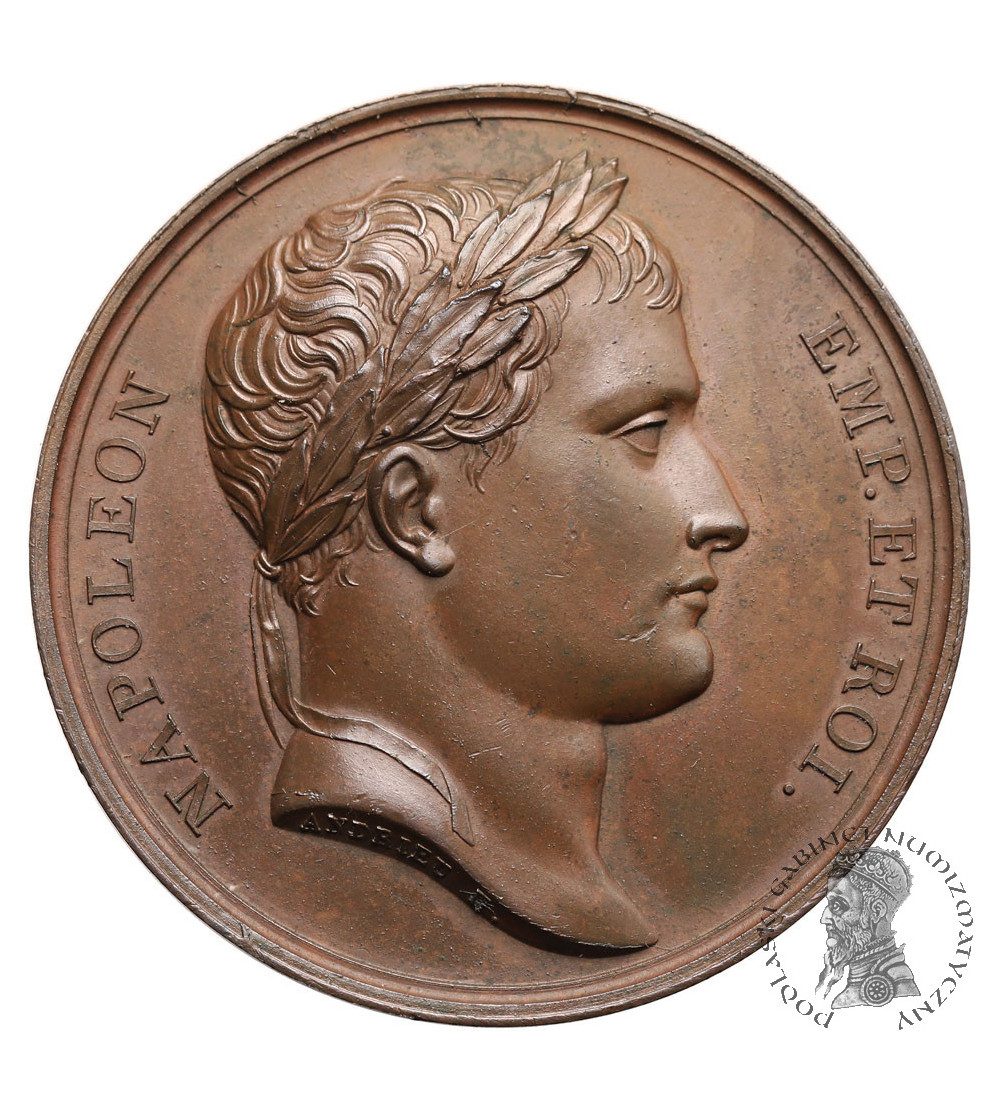 France, Napoleon I Bonaparte. Medal commemorating the conquest of Istria, 1806
