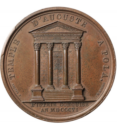 France, Napoleon I Bonaparte. Medal commemorating the conquest of Istria, 1806
