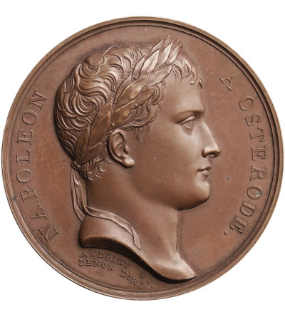 Francja, Napoleon I Bonaparte. Medal upamiętniający obecność Napoleona w Osterode, 1807