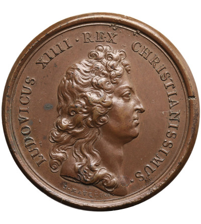 Francja, Ludwik XIV, 1643-1715. Medal 1660, Pax Ad Pirenaeos, spotkanie Ludwika XIV i Filipa IV na Wyspie Bażantów