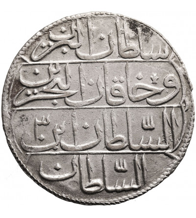Turcja (Imperium Osmańskie). Abdul Hamid I, 1774-1789. Piastre AH 1187 rok 3 / 1776 AD
