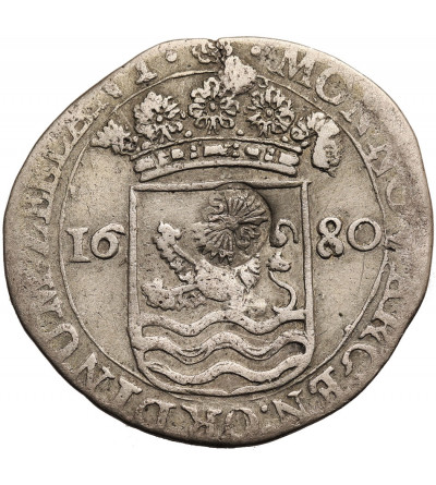 Netherlands, Zeeland. Hoedjesschelling 1680, countermark with arrows