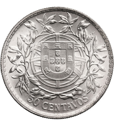 Portugal, Republic. 50 Centavos 1916, Lisbon