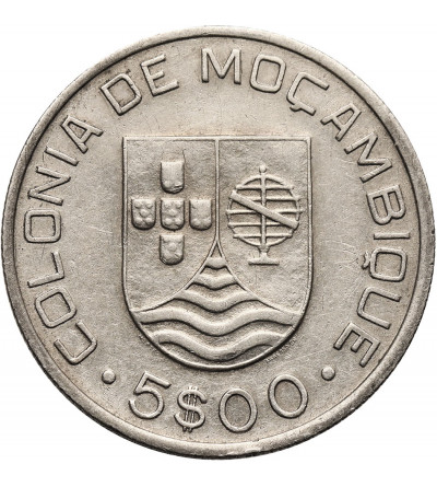 Mozambik. 5 Escudos 1935