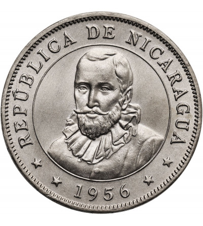 Nikaragua, Republika. 50 Centavos 1956