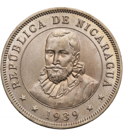 Nikaragua, Republika. 50 Centavos 1939