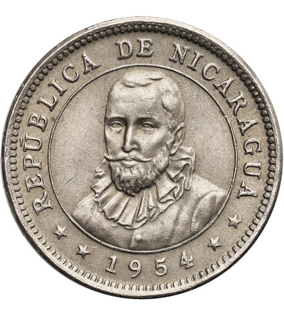 Nicaragua, Republic. 5 Centavos 1954
