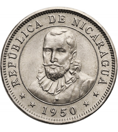 Nikaragua, Republika. 10 Centavos 1950