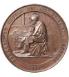 Belgium, Leopold II (1865-1909). Bronze medal 1868, dedicated to Baron H. Leys