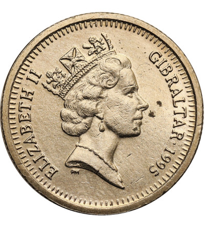 Gibraltar. 1 Funt (Pound) 1995 AA