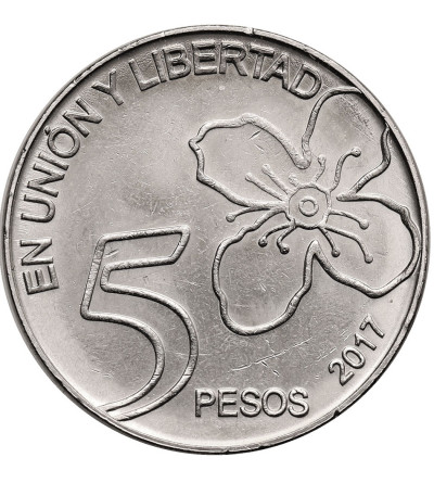 Argentyna. 5 Pesos 2017, ARRAYÁ