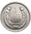 Łotwa, Republika. 1 Lats (Łat) 2010, podkowa