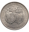 Gibraltar. 25 nowych pensów 1972, 25 rocznica ślubu Elżbiety II i Filipa