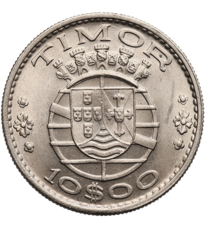 Timor. 10 Escudos 1970