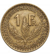 Cameroon, French Mandate. 1 Franc 1924