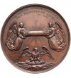 Belgia, Flandria Zachodnia (Brugia). Medal 1869 upamiętniający procesję Świętej Krwi w Brugii