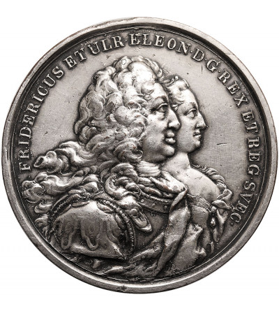 Sweden, Frederick I 1720-1751. Medal 1723, Familia Gustaviana (galvanic copy)