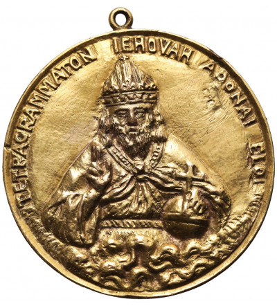 Holy Roman Empire (South Germany / Bohemia), Karl V 1519-1556. Religion Trinity Medal XVI cen.